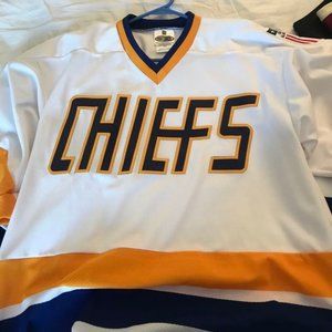 Charlestown Chiefs Slapshot movie hockey jersey
